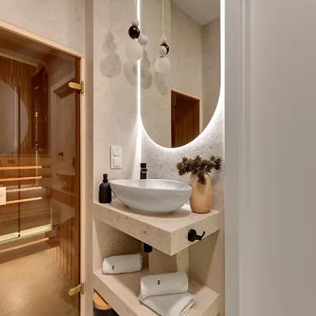 Apartment Family & Business Sauna Baltic Horizon No 3 Premium - 3 Bedroom With Private Sauna, Jacuzzi, Rooftop Gym & Panoramic Terrace, Balcony, Underground Garage *