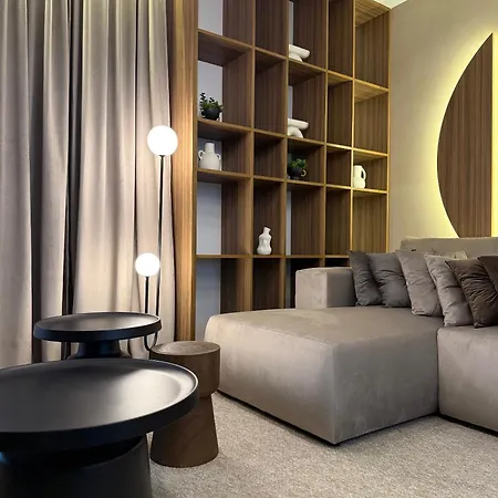 Family & Business Sauna Baltic Horizon No 3 Premium - 3 Bedroom With Private Sauna, Jacuzzi, Rooftop Gym & Panoramic Terrace, Balcony, Underground Garage Apartment Danzig