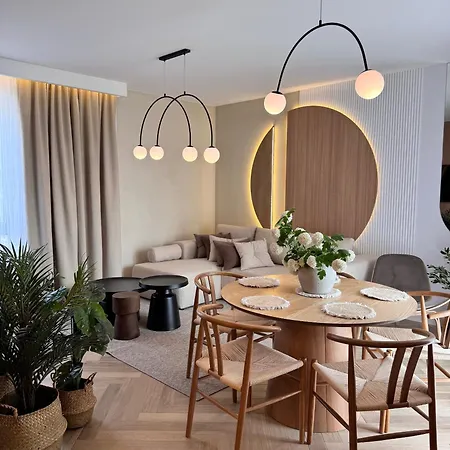 Family & Business Sauna Baltic Horizon No 3 Premium - 3 Bedroom With Private Sauna, Jacuzzi, Rooftop Gym & Panoramic Terrace, Balcony, Underground Garage Apartment