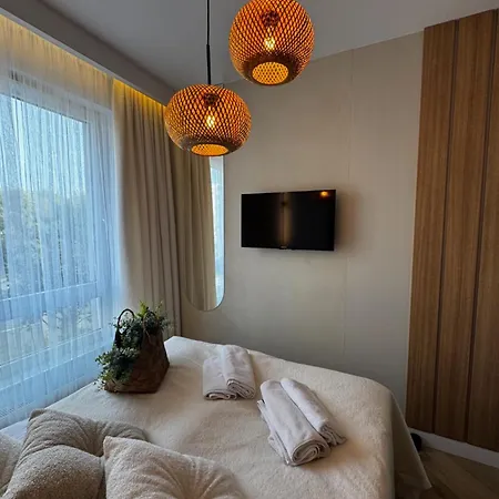 Family & Business Sauna Baltic Horizon No 3 Premium - 3 Bedroom With Private Sauna, Jacuzzi, Rooftop Gym & Panoramic Terrace, Balcony, Underground Garage Lejlighed *