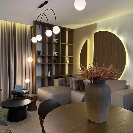 Lejlighed Family & Business Sauna Baltic Horizon No 3 Premium - 3 Bedroom With Private Sauna, Jacuzzi, Rooftop Gym & Panoramic Terrace, Balcony, Underground Garage
