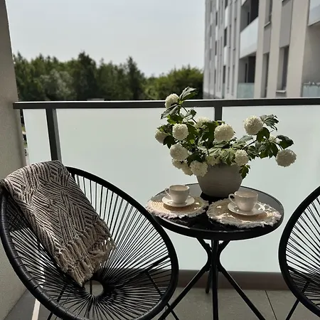 Lejlighed Family & Business Sauna Baltic Horizon No 3 Premium - 3 Bedroom With Private Sauna, Jacuzzi, Rooftop Gym & Panoramic Terrace, Balcony, Underground Garage Gdańsk
