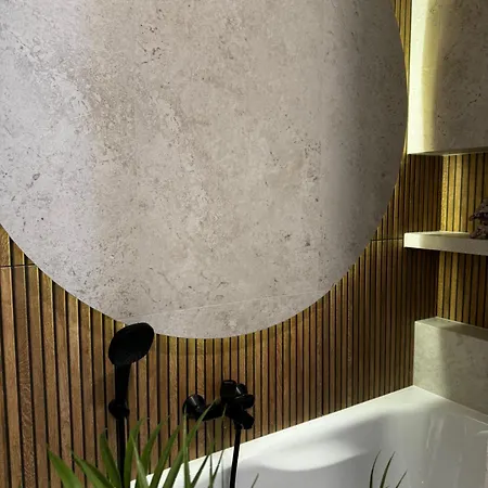 Lejlighed Family & Business Sauna Baltic Horizon No 3 Premium - 3 Bedroom With Private Sauna, Jacuzzi, Rooftop Gym & Panoramic Terrace, Balcony, Underground Garage