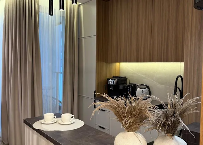 Family & Business Sauna Baltic Horizon No 3 Premium - 3 Bedroom With Private Sauna, Jacuzzi, Rooftop Gym & Panoramic Terrace, Balcony, Underground Garage