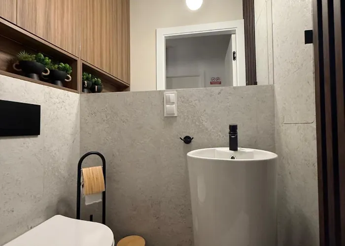 Family & Business Sauna Baltic Horizon No 3 Premium - 3 Bedroom With Private Sauna, Jacuzzi, Rooftop Gym & Panoramic Terrace, Balcony, Underground Garage