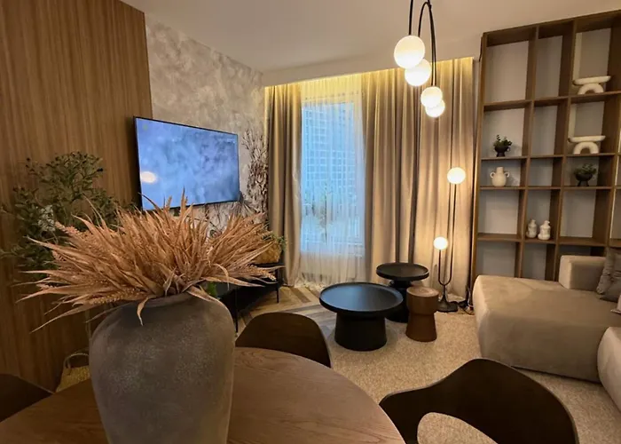 アパート Family & Business Sauna Baltic Horizon No 3 Premium - 3 Bedroom With Private Sauna, Jacuzzi, Rooftop Gym & Panoramic Terrace, Balcony, Underground Garage *