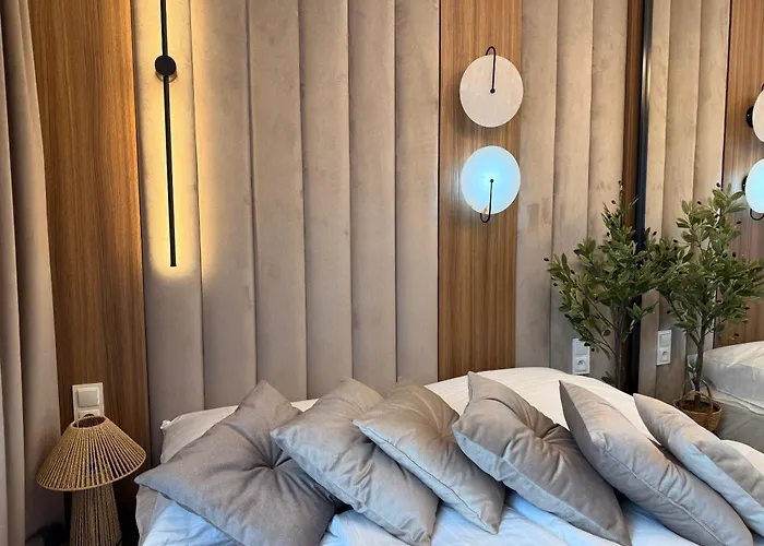 Family & Business Sauna Baltic Horizon No 3 Premium - 3 Bedroom With Private Sauna, Jacuzzi, Rooftop Gym & Panoramic Terrace, Balcony, Underground Garage アパート