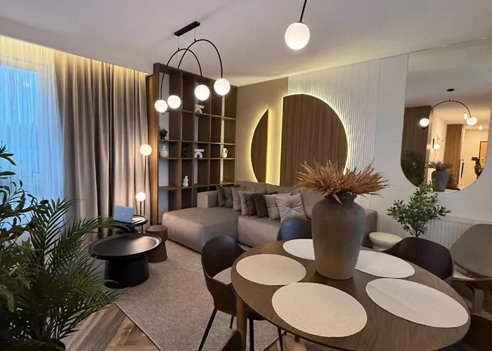 Family & Business Sauna Baltic Horizon No 3 Premium - 3 Bedroom With Private Sauna, Jacuzzi, Rooftop Gym & Panoramic Terrace, Balcony, Underground Garage アパート