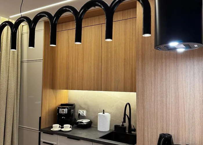 アパート Family & Business Sauna Baltic Horizon No 3 Premium - 3 Bedroom With Private Sauna, Jacuzzi, Rooftop Gym & Panoramic Terrace, Balcony, Underground Garage グダニスク