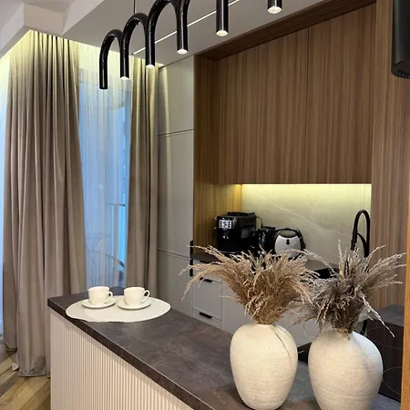 Family & Business Sauna Baltic Horizon No 3 Premium - 3 Bedroom With Private Sauna, Jacuzzi, Rooftop Gym & Panoramic Terrace, Balcony, Underground Garage