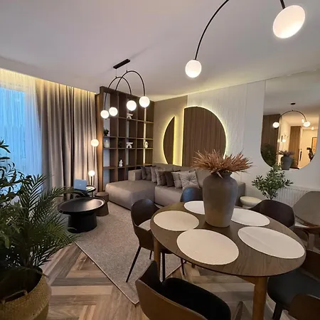 Family & Business Sauna Baltic Horizon No 3 Premium - 3 Bedroom With Private Sauna, Jacuzzi, Rooftop Gym & Panoramic Terrace, Balcony, Underground Garage 公寓