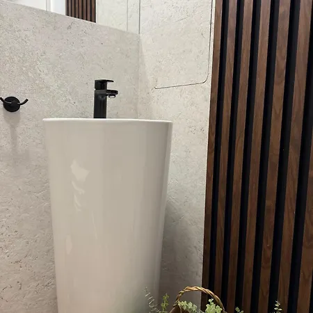 Family & Business Sauna Baltic Horizon No 3 Premium - 3 Bedroom With Private Sauna, Jacuzzi, Rooftop Gym & Panoramic Terrace, Balcony, Underground Garage 公寓 格但斯克